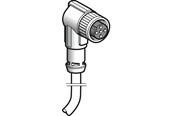 Diverse kabel - Schneider Electric Sensor cable pur m12 4-pin female angled 20 meters - XZCP1241L20