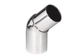 Reservedeler og tilbehør - Purus angle 45° 32 mm chrome pp/tpe with tip end - 752011-133