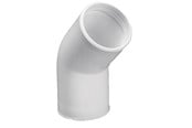 Reservedeler og tilbehør - Purus angle 45° 32 mm white pp/tpe - 752011-032