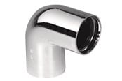 Reservedeler og tilbehør - Purus angle 90° 32 mm chrome pp/tpe - 752014-033