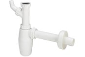 Reservedeler og tilbehør - Viega Water trap 1 1/4" x 1 1/4" plastic white - 326319