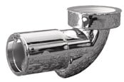 Reservedeler og tilbehør - Purus bottom valve angle with pum chromed - 750475-044