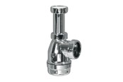 Reservedeler og tilbehør - Purus water trap 32 mm x 114 with telescopic tube chrome - 750411-050