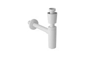 Reservedeler og tilbehør - Geberit dip tube trap for washbasins with valve collar hor - 151035111