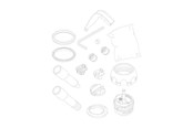 Reservedeler og tilbehør - Damixa kit valve seat cylinder head - 2348600