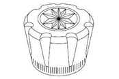 Reservedeler og tilbehør - Damixa kit handle serial 47 - 4804000