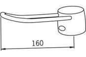 Reservedeler og tilbehør - Oras long lever 159990 - 159990