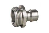 Slanger, koblinger, beslag og tilbehør - Nito 3/4" stainless steel nipple with 3/4" male bsp - 64611A3