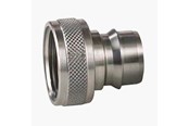 Slanger, koblinger, beslag og tilbehør - Nito 3/4" stainless steel nipple with 3/4" female bsp - 64610A3