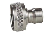 Slanger, koblinger, beslag og tilbehør - Nito 1/2" stainless steel nipple with 3/4" female bsp - 5461AA3