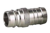 Slanger, koblinger, beslag og tilbehør - Nito 3/4" stainless steel nipple with 3/4" hose tail - 64600A3