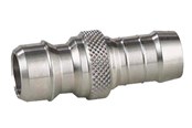 Slanger, koblinger, beslag og tilbehør - Nito 1/2" stainless steel nipple with 1/2" hose tail - 54600A3