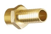 Slanger, koblinger, beslag og tilbehør - Nito 1 1/4" male bsp with 1 1/4" hose tail (bspp) - 2760GA4