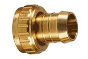 Slanger, koblinger, beslag og tilbehør - Nito 3/4" hose union with male bsp with 3/4" hose tail - 27250A4