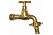 Beslag - Megatherm Drain cock 1/2 t-handle with hose coupling - 741301004