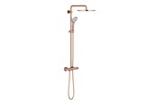 Dusj- og monteringstilbehør - Grohe Euphoria System 310, Dusjsystem med termostatisk blandebatteri for veggmontering, Warm Sunset - 26075DA0