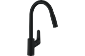 Blandebatterier og beslag - Hansgrohe focus single lever kitchen mixer 240 with pull-out - 31815670