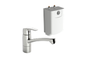 Blandebatterier og beslag - Oras safira kitchen faucet with water heater - 1023F