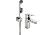 Blandebatterier og beslag - Oras safira washbasin with bidetta handshower and pop up was - 1008F