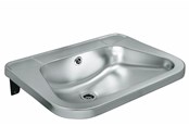 Kummer & vasker - Juvel Intra juvel rs72 wash basin stainless steel wall hung - RS72STD