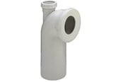 Toaletter, toalettseter, bidéer og reservedeler - Viega Toilet bend 90° with 40 mm stud plastic/white - 110291