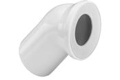 Toaletter, toalettseter, bidéer og reservedeler - Viega Toilet bend 45° plastic/white - 101718