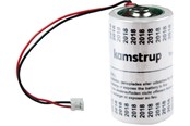 Måleinstrumenter - Kamstrup D-cell battery with connector - 1606064