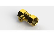 Beslag - JCH Check valve 2290 controllable brass 1 - 430327-008