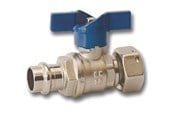 Beslag - Pettinaroli Heavyduty fullway ball valve with press fitting end and swiv - P102/4-622