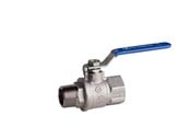 Beslag - Pettinaroli F x m heavyduty fullway ball valve blue steel lever 3/4 - 51EUB/1-006