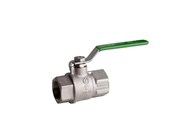 Beslag - Pettinaroli F x f heavyduty fullway ball valve green steel lever tea t - 51EU-014