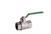 Beslag - Pettinaroli F x f heavyduty fullway ball valve green steel lever tea t - 51EU-012