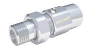 Radiatorer og ventiler - Broen Radiator connection with cut-off straight 1/2" - 3335400-100002