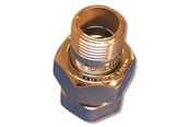 Håndkleradiatorer og tilbehør - Megatherm Radiator coupling 1/2 concentric chromium plated - 405000504