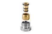 Alu pex-systemer - Geberit mepla union connector with male thread: d=16mm g=1/ - 641.513.00.1