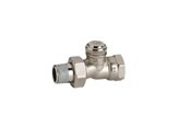 Radiatorer og ventiler - Pettinaroli Return flow valve straight 1/2" - 651DIN-004