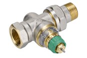 Radiatorer og ventiler - Danfoss RA-DV 15 dynamic radiator valve straight 1/2" - 013G7714