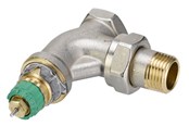 Radiatorer og ventiler - Danfoss RA-DV 15 dynamic radiator valve angled 1/2" - 013G7713