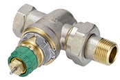 Radiatorer og ventiler - Danfoss RA-DV 10 dynamic radiator valve straight 3/8" - 013G7712