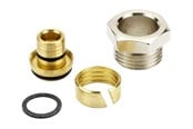 Radiatorer og ventiler - Danfoss Compression fitting 1/2" x 16 mm alupex - 013G4176