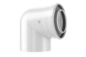 Kjeler og skorsteiner - Bosch elbow concentric 87° dn80/125 - 7738112648