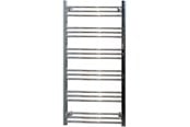 Håndkleradiatorer og tilbehør - Kriss skandi heated towel rail 1140 x 600 chrome flat - SK11460PC