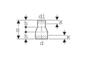 Dreneringsprodukter - Geberit Reducer pe-hd d110/56 concentric - 367.565.16.1