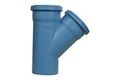 Dreneringsprodukter - Nicoll Branch 160/110 45° dblue - VTR-160-110-45D