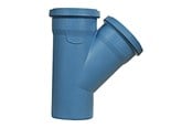 Dreneringsprodukter - Nicoll Branch 75/75 45° dblue - VTR-075-075-45D