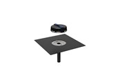 Dreneringsprodukter - Geberit pluvia roof outlet with bitumen - 359.115.00.1