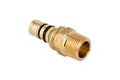 Alu pex-systemer - Geberit mepla adapter with male thread: d=63mm r=2 1/2 - 607.541.00.5