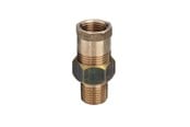 Gjengede beslag - Viega Union socket - nipple 1 1/2" gunmetal - 447045