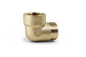 Gjengede beslag - Isiflo Elbow brass 90° female/male 1 - 5010311