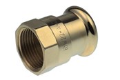 Trykkrør & Beslag - Vsh Fabrieken Xpress copper straight connector vsh female / female 22mmx1 / 2 cu - 4801335